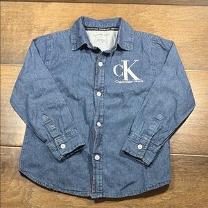 Calvin Klein Jeans Blue Denim Shirt